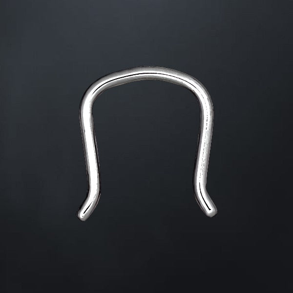 Desain polos Perhiasan Tindik Septum palsu, Perhiasan Hidung, Nose Piercing Jewelry tanpa lubang
