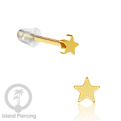 Anting Stud Stainless warna gold kualitas tinggi