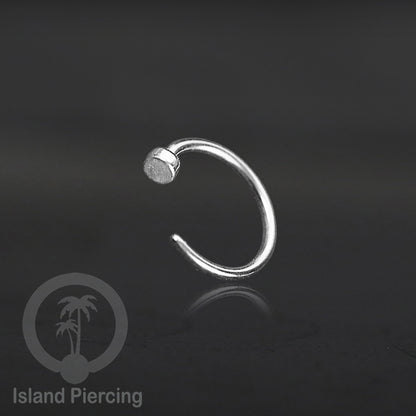 Nose Piercing Jewelry Perhiasan Hidung Nose Ring polos warna silver &amp; gold