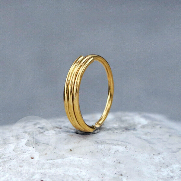 Nose Ring Piercing Jewelry Perhiasan Hidung banyak model keren warna gold