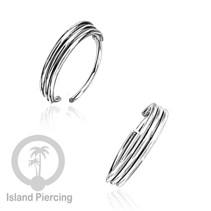 Nose Ring Piercing Jewelry Perhiasan Hidung banyak model keren warna silver