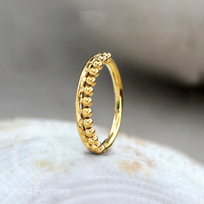 Nose Ring Piercing Jewelry Perhiasan Hidung banyak model keren warna gold