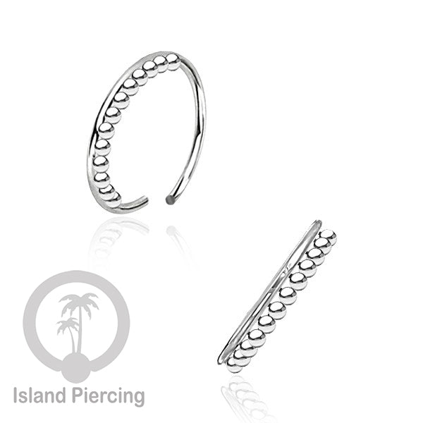 Nose Ring Piercing Jewelry Perhiasan Hidung banyak model keren warna silver
