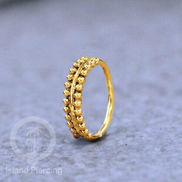Nose Ring Piercing Jewelry Perhiasan Hidung banyak model keren warna gold