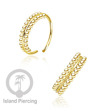 Nose Ring Piercing Jewelry Perhiasan Hidung banyak model keren warna gold